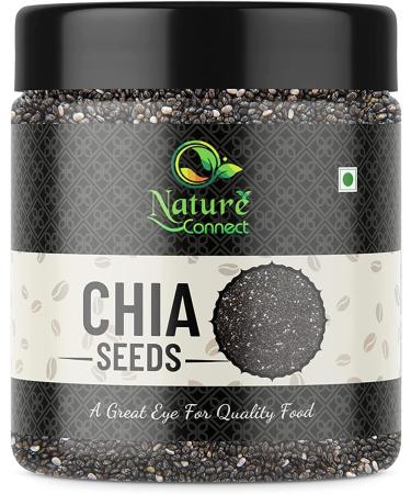 Nature Connect Raw Chia Seeds - 250 gm and Raw Sunflower Seeds - 250 gm (500 gm Pack of 2)_Packing May Vary - Buy Online on GoSupps.com