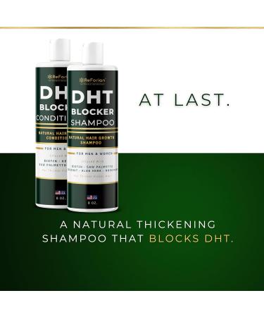 DHT Blocker Shampoo & Conditioner for Hair Growth - Natural Biotin Formula for Men & Women - Boost Hair Growth & Prevent Hair Loss - Buy Online on GoSupps.com