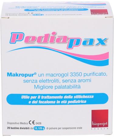 Bioprojet Pediapax Powder Medical Device 20 Sachets of 13125 g - Buy Online on GoSupps.com