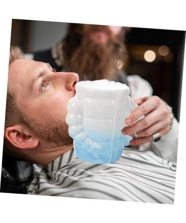 Healvian Novelty Shaving Bowl - Ceramic Teacup Razor Foam Cup for Men | Fun Shaving Accessories - Buy Online on GoSupps.com
