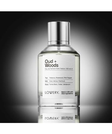 LOVERY Oud Woods Perfume Inspired by T. F.ord Oud Wood Long Lasting Perfume for Women & Men Vegan Clean Fragrane Ingredients 100ml Perfumes for Birthday Gifts for Women Men USA Clean Oud Woods - Buy Online on GoSupps.com