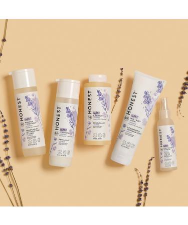 The Honest Company Lavender Infused Calming Body Oil for Babies | Organic Plant-Based Hypoallergenic | 4 fl oz - Gentle Skin Care Solution - Buy Online on GoSupps.com