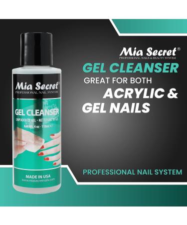 Mia Secret Gel Cleanser 4 oz. - For UV Gelux and Gel Systems - Buy Online on GoSupps.com