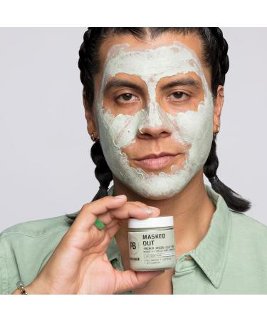 Provence Beauty Masked Out French Green Clay Face Mask Deep Cleansing Pore-Reducing Skin Care Mask for Healthy Glow - Buy Online on GoSupps.com