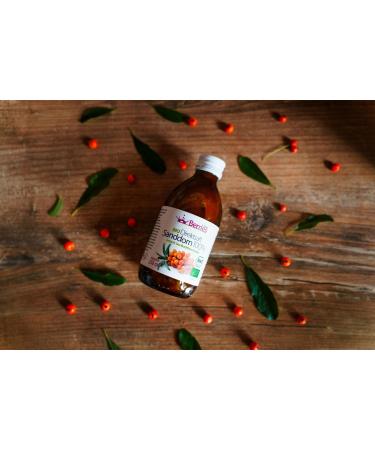 Organic Cold-Pressed Sanddorn Juice - 250ml | Vegan & Preservative-Free | Berries Polska - Buy Online on GoSupps.com