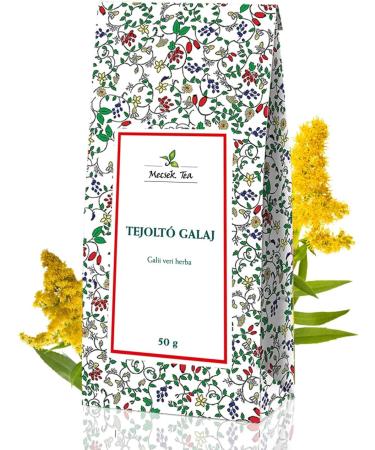 Mecsek Lady s Bedstraw Galium Verum Herb Premium Natural Herbal Loose Leaf Tea 50g - Buy Online on GoSupps.com