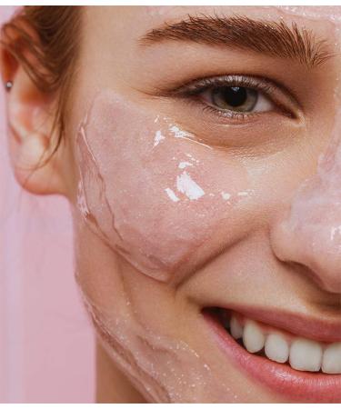 Nivea Rice Peeling Organic Raspberry 75ml - Natural Facial Cleanser | Gentle Exfoliation No Microplastics - Buy Online on GoSupps.com