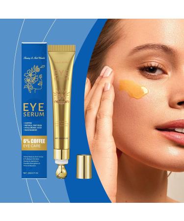 Raevior 6 caffeine eye cream against dark circles and puffiness retinol caffeine eye serum with hyaluronic acid antiaging and firming easily quickly absorbed for all skin types 20 g 8 - Buy Online on GoSupps.com