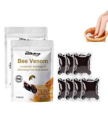 Lukmlca Bienengift Fußbad Lukmlca Bienengift-Perlen Lukmlca Bienengift lymphatic foot bath Lukmlca Bienengift lymphatic lymphatic foot ointment Lukmlca Bienengift footsteps (2PC)