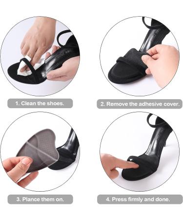 GQTJP Metatarsal Pads for Women - High Heel Comfort and Pain Relief | Ball of Foot Cushions and Inserts | Shoe Pads to Prevent Sliding in Heels - Buy Online on GoSupps.com