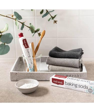 Red Seal Baking Soda Toothpaste - Nourishes, Protects Teeth & Gums Naturally - 3.5oz - Buy Online on GoSupps.com