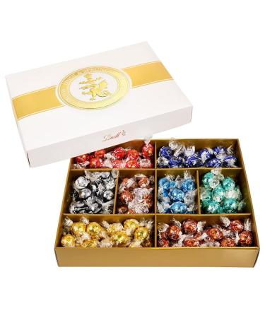 Lindt Roulette Balls & Lindor Chocolate Gift Bundle | 1.473 kg & 1.569 kg | 8 Varieties of Lindor & Roulette Balls | Perfect International Chocolate Gift - Buy Online on GoSupps.com