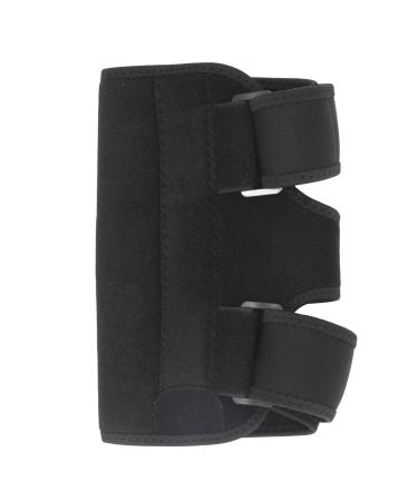 SUNGOOYUE Sports Elbow Brace Breathable Adjustable Abrasion Resistant Tennis Elbow Tendonitis Relief Support Brace Sleeve (Black)