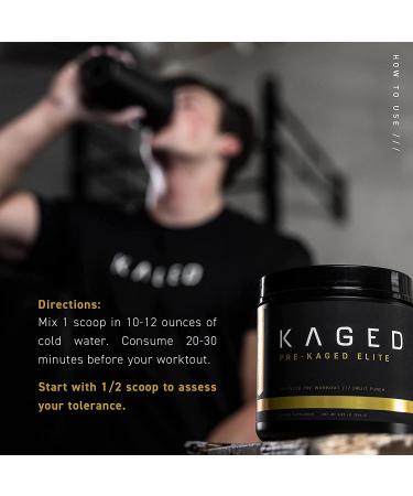 Pre-KAGED Elite Preworkout Powder - High Stimulant for Men & Women | Energy, Focus, Pumps | L-Citrulline, Beta Alanine, Creatine, Caffeine | Fruit Punch Flavor - Buy Online on GoSupps.com