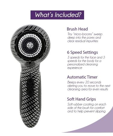 Michael Todd Beauty Soniclear Elite 6-Speed Facial Cleansing Brush System - Buy Online on GoSupps.com