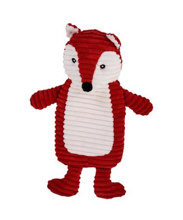 K Collection 3D Novelty Hot Water Bottle with Removable Cover - Fox Design - Soft Plush Cover - Premium Natural Rubber Fox Corduroy HWB