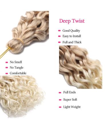 3 Packs Hawail Curl Synthetic Crochet Hair - 20 Ocean Wave Twist, Wet and Wavy Braiding Hair Extension for Women - Buy Online on GoSupps.com