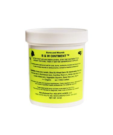 B & W (Burn and Wound) Ointment, 16 Oz. Container