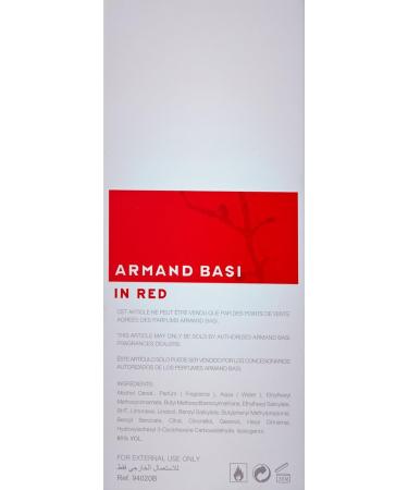 Armand Basi in Red EDT Spray 3.4 Ounce - Buy Online on GoSupps.com
