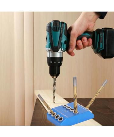 Angled Drill Jig 30 45 90 Degree Aluminum Alloy Drill Angle Guide Portable High Accuracy for Crafting - Buy Online on GoSupps.com