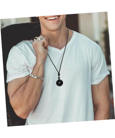 Minkissy 4-Piece Crystal Necklaces for Men & Women - Safety Buckle Coat Chain Decor | Stylish Protection Jewelry - Buy Online on GoSupps.com