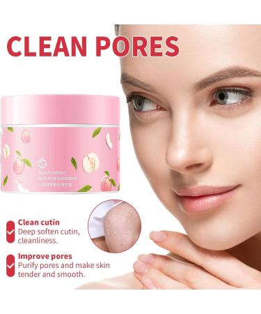 Peach Extract Exfoliating Mud Smooth and Tight Natural Peach Body Scrub Deep Cleansing Body Scrub Exfoliating Scrub for Rough Drying and Cuticle Buildup - Buy Online on GoSupps.com