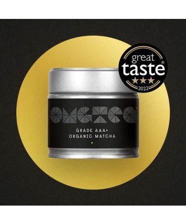 OMGTea Organic Matcha Green Tea Powder 30g | Ceremonial Grade AAA+ from Japan | Great Taste Award 2022 | Boost Energy & Metabolism | Focus | 30g (Pack of 1) - Buy Online on GoSupps.com
