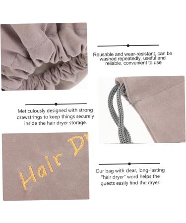Healeved 3pcs Portable Hair Dryer Bag Makeup Travel Bag Hair Dryer Carrying Bags Make up Travel Bag Sac Cloth - Buy Online on GoSupps.com