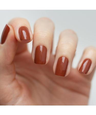 Avoa Beauty Nail Film - Don't Be Choco-Late | Long-Lasting Self-Adhesive Brown Monochrome Nail Wraps | 16 Thin Designs for Stunning Nails - Buy Online on GoSupps.com