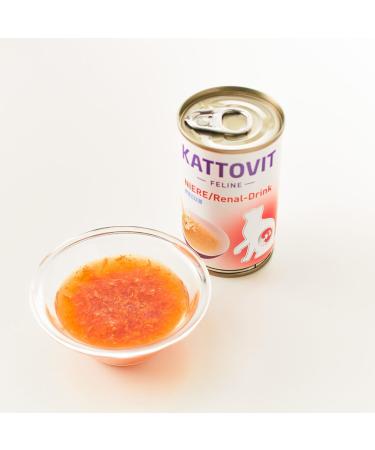 KATTOVIT - Renal/Kidney Drink for Cats | Dietary Drink for Cats to Support Kidney Function for Adult Cats Motivate Cats to Increase Water Intake | 12 x 135 ML - Buy Online on GoSupps.com