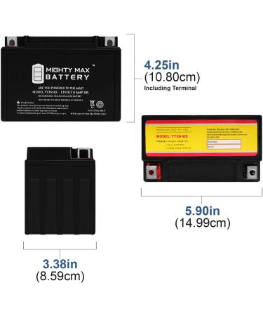 Mighty Max YTX9-BS SLA Battery for Honeywell 7000W Portable Generator - International Shipping Available - Buy Online on GoSupps.com