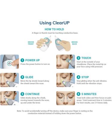 Tivic ClearUP 2.0: Bioelectronic Sinus Relief Device for Pain & Congestion - Allergy Cold & Flu Relief - FSA HSA Eligible Medication-Free - Buy Online on GoSupps.com