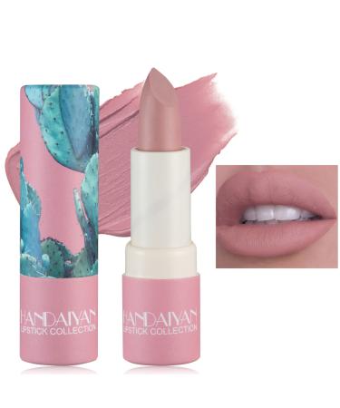 WYBLZPXZ Matte Nude Lipstick Silky Velvet Nude Paper Tube Lipsticks Non-Stick Cup Not Fade Lip Gloss Waterproof Lipstick Lasting Matte Lip Stick Senior Lip Makeup Gift for Women(Light Pink) 04 - Buy Online on GoSupps.com