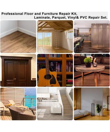 Wood Floor Furniture Repair Kit- Laminate Vinyl Hardwood Floor Repair Kit Wax Wood Filler Kit Touch Up Marker Pens Cover Scratches  Stains  Cracks  Holes for Wooden Floor  Door  Cabinet  Table  Stairs - Buy Online on GoSupps.com