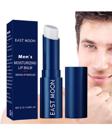 Linsition Organic for men - Natural for men - Men's Lip Moisturizer with organic moisturizing serums and vitamin E for dry lips and