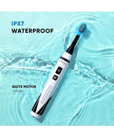 Udefine Electric Toothbrush - 5 Cleaning Modes IPX7 Waterproof 3 Dupont Heads Timer - Ideal for Kids - Buy Online on GoSupps.com