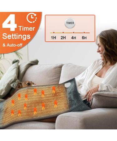 Buy Soppy Foot Warmers - Removable Heated Footpack for Men & Women | 6 Heating Levels Washable | Fast Heating Auto Shutdown | International Shipping - Buy Online on GoSupps.com