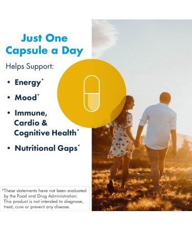 MethylPro 15mg L-Methylfolate Multivitamin: Mood Support for Women & Men - B Complex, Vitamin D, C - 30 Capsules - Buy Online on GoSupps.com