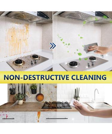 Protective Kitchen Cleaner - Kitchen Powder Foam Degreaser Kitchen Oil Stains Grease Cleaning Powder for Heavy Oil Stain and Grease Removal Hamil - Buy Online on GoSupps.com