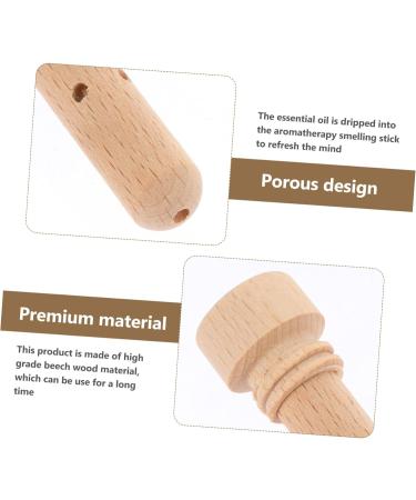 Buy Premium Smell Stick Aromatherapy - Wooden Essential Oil Nasal Tube & Fragrance Diffuser for International Shipping - Buy Online on GoSupps.com