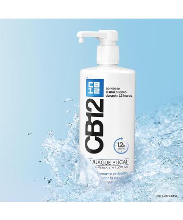 CB12 Enjuague Bucal Sol 1000ml con V lvula - Frescura Profesional para el Aliento | Env o Internacional Disponibles - Buy Online on GoSupps.com
