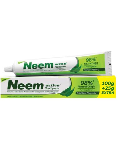 Neem Active Toothpaste 100g + 25g Extra - Buy Online on GoSupps.com