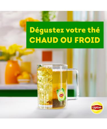 Lipton Green Tea Flavored Green Tea Cold or Hot Infusion Blueberry & Blackberry Taste Wellness 100% Natural Origin Ingredient - Buy Online on GoSupps.com