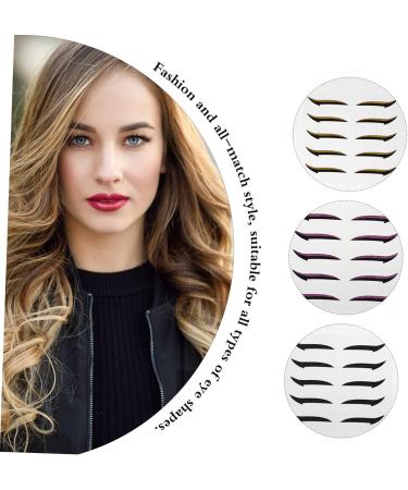 Angoily 40 Pairs Eyeshadow Stickers Transfer Eyeshadow Makeup Liner Sticker Invisible Tape Face Glitter Stickers Eyeliner Stickers for Eyes Party Eyeshadow Sticker Fashion Glue Mold - Buy Online on GoSupps.com