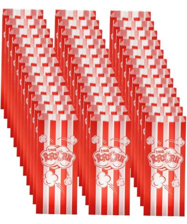 HOMSFOU 250 Pcs Popcorn Packaging Bag Snack Container Cookie Container Chip Container Popcorn Machine Supplies Popcorn Bags Individual Servings Candy Containers Snack Bag Carton Paper Food - Buy Online on GoSupps.com