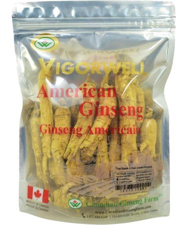 Vigorwell Premium 5-Year Bulk American Ginseng (1LB/454G/16OZ)-Proudly from Canadian Ginseng Farm - Buy Online on GoSupps.com