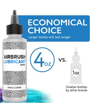 4 oz USA-Made Airbrush Lubricant for Smooth Trigger Action and Reduced Needle Friction - Buy Online on GoSupps.com