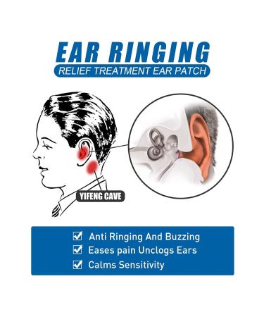 Tinnitus Relief Patch 30pcs - Portable Ear Sticker for Mild Tinnitus - Travel Friendly - Buy Online on GoSupps.com