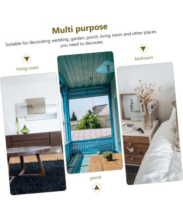 LIFKICH 8pcs Artificial Flower Green Decor Wedding Chrysanthemum Bouquet Home Decoration Desktop Decor Lifelike Faux Flower Vases in Bulk Faux Plant Bride Wedding Flowers Household Plastic Blue 30x5cm - Buy Online on GoSupps.com