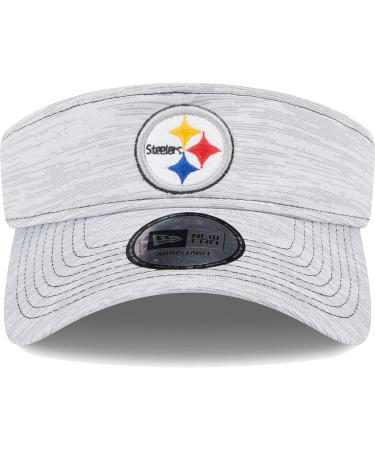 New Era Pittsburgh Steelers NFL Men's Adjustable Gray Visor | One Size - Buy Online on GoSupps.com